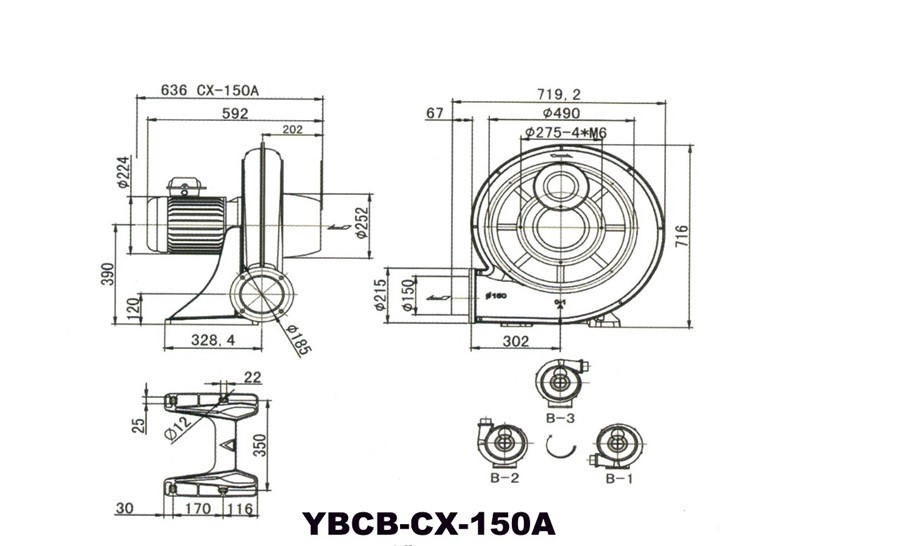 table-img/YBCB-CX-150A 5hp